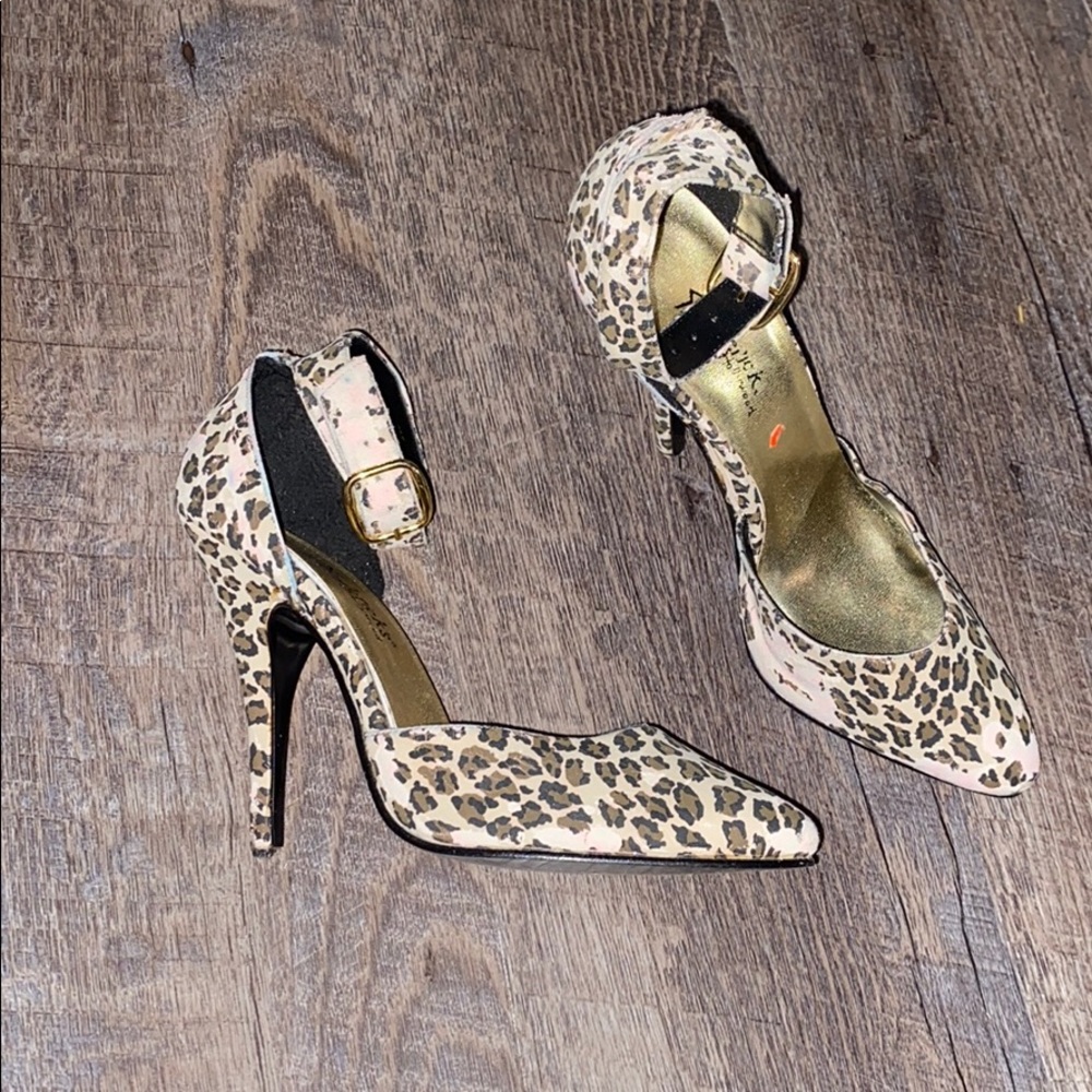cheetah heels